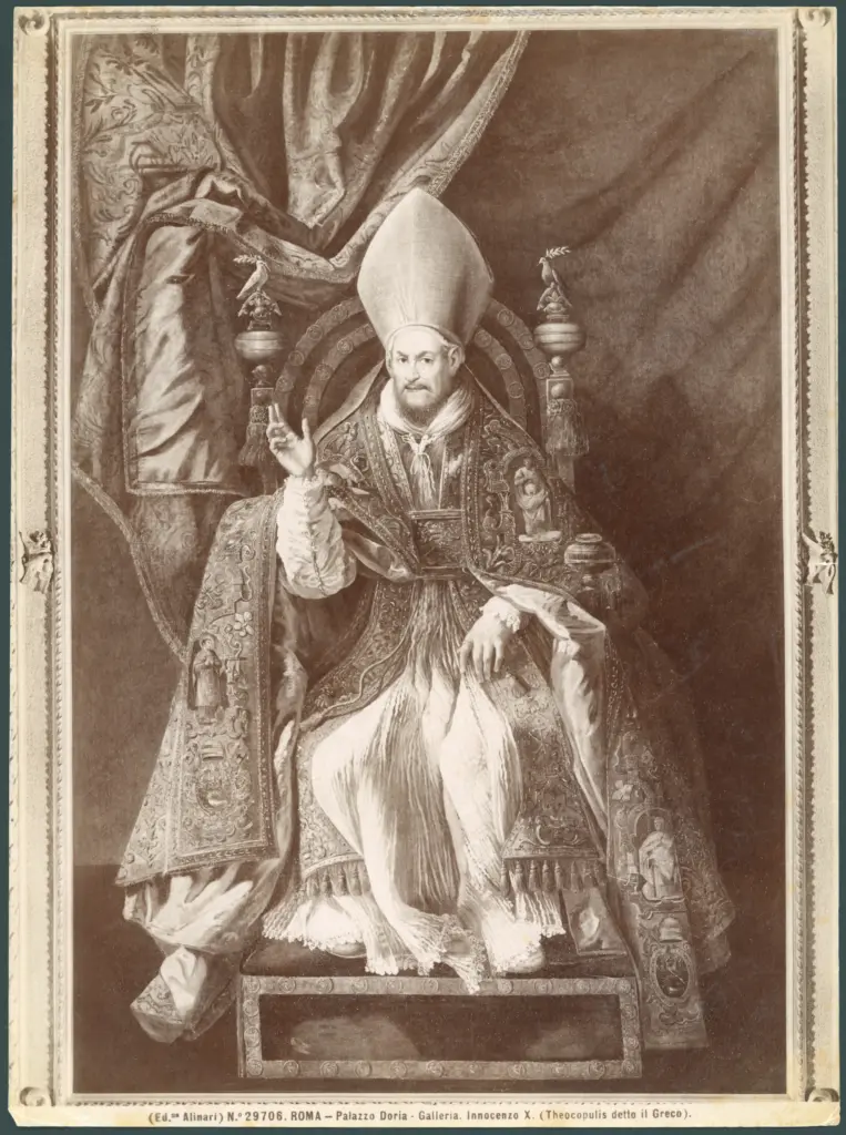 Roma - Palazzo Doria - Galleria. Innocenzo X. (Theocopulis detto Il Greco)
