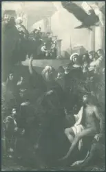 San Giovanni Evangelista resuscita un morto