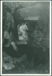 Merisi Michelangelo (Caravaggio) - sec. XVI - Riposo nella fuga in Egitto