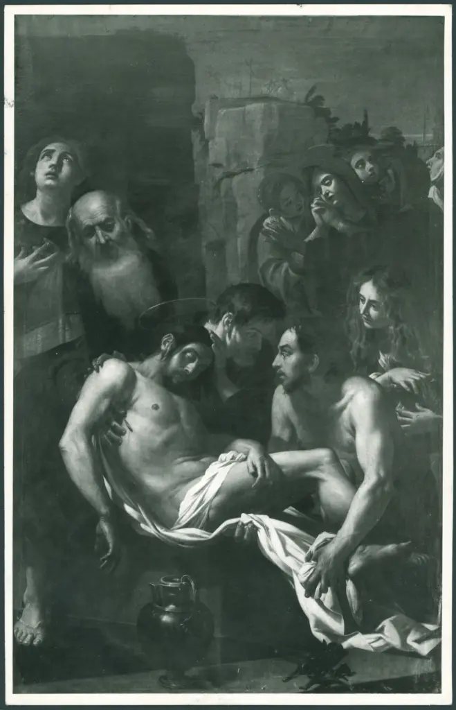 Baglione Giovanni  - sec. XVI/ XVII - Deposizione di Cristo nel sepolcro
