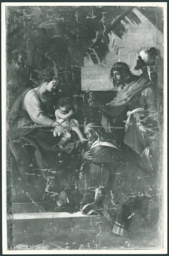 Baglione Giovanni  - sec. XVII - Adorazione dei Re Magi