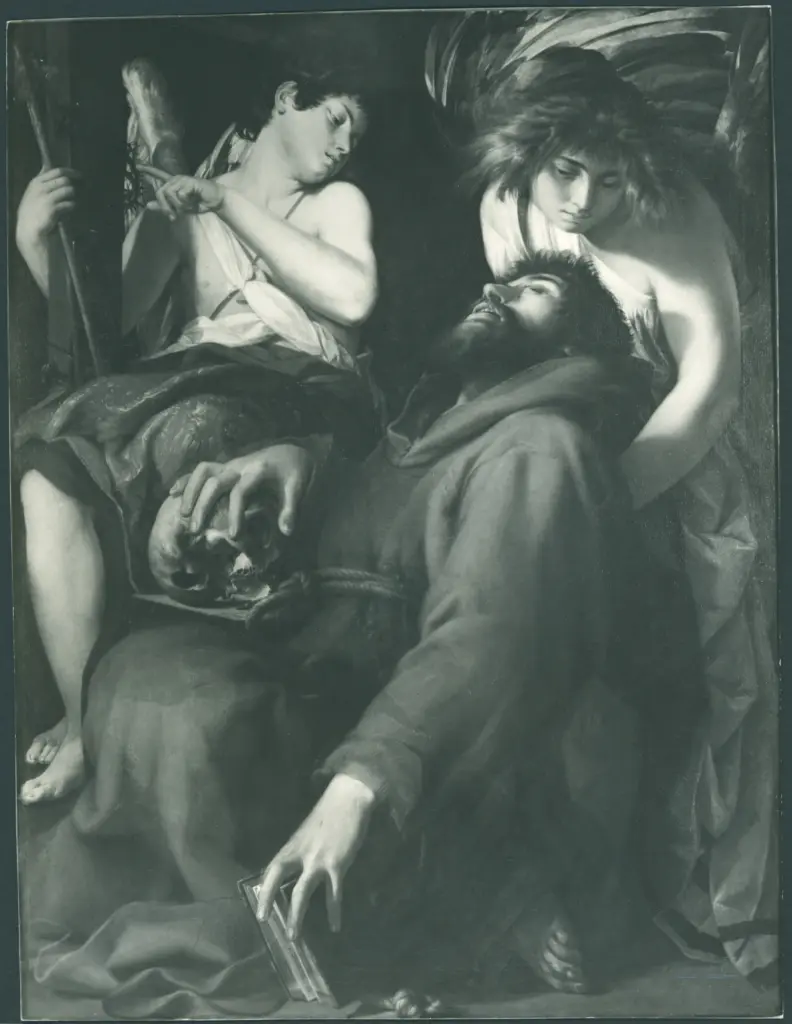 Baglione Giovanni  - sec. XVII - Estasi di san Francesco d'Assisi