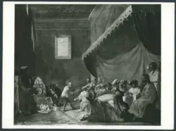 Bor Paulus - sec. XVII - Santa Maria Maddalena unge i piedi di Cristo