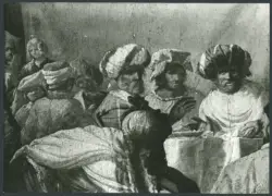 Bor Paulus - sec. XVII - Santa Maria Maddalena unge i piedi di Cristo