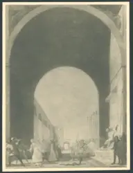 Aronne con Mosé davanti al faraone trasforma la verga in serpente