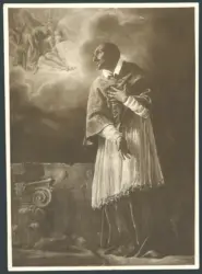 San Carlo Borromeo in adorazione della Trinità