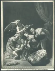 Sacra Famiglia con santa Elisabetta, san Giovannino e un angelo