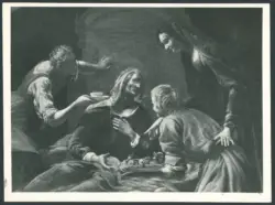 Borgianni Orazio  - sec. XVII - Nascita della Vergine