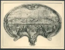 Callot Jacques - sec. XVII - Studio per ventaglio