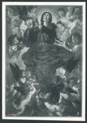 Caracciolo Giovanni Battista (Battistello) - bottega - sec. XVII - Assunzione della Madonna