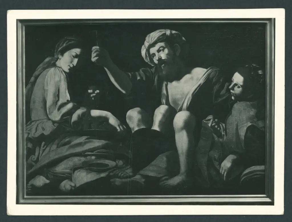 Caracciolo Giovanni Battista (Battistello) - sec. XVII - Lot e le figlie