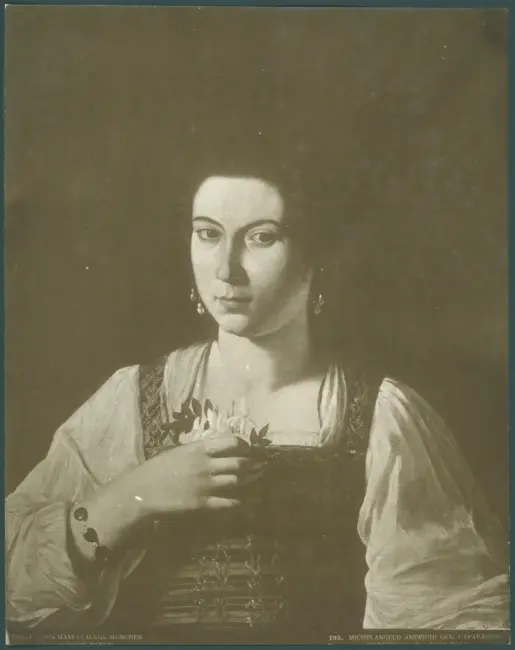 Kg Galerie Berlin. Michelangelo Amerighi gen. Caravaggio Bildniss einer Junger Frau