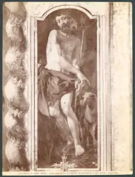 Napoli - Chiesa della Certosa di S. Martino. Sala del Capitolo. S. Giov. Battista. (Spagnoletto).