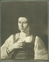 Kg Galerie Berlin. Michelangelo Amerighi gen. Caravaggio Bildniss einer Junger Frau