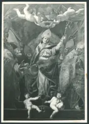 Gloria di san Gennaro tra i santi patroni di Napoli