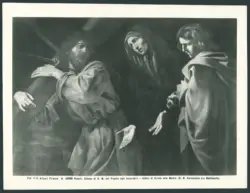 Napoli, Chiesa di S. M. del Popolo agli Incurabili - Addio di Cristo alla Madre (G. B. Caracciolo d.o Battistello)