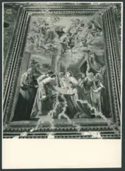 Nascita della Vergine con l'Eterno Padre e angeli