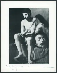 Caracciolo Giovanni Battista (Battistello) - sec. XVII - David con la testa di Golia