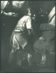 Caracciolo Giovanni Battista (Battistello) - sec. XVII - Cristo aiutato da Simone il Cireneo a portare la croce