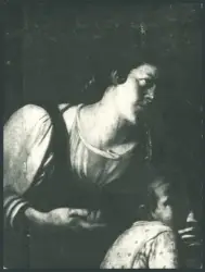 Caracciolo Giovanni Battista (Battistello) - sec. XVII - Cristo aiutato da Simone il Cireneo a portare la croce