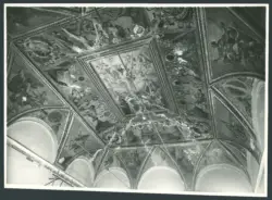 Caracciolo Giovanni Battista (Battistello) - sec. XVII - Nascita della Vergine con l'Eterno Padre e angeli