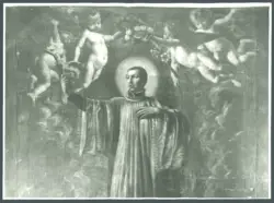 Caracciolo Giovanni Battista (Battistello) - sec. XVII - Gloria di san Luigi Gonzaga