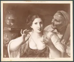 Roma - Galleria Corsini. La Vanità. (Carlo Saraceni.)