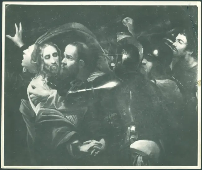 Merisi Michelangelo (Caravaggio) - copia da - sec. XVII - Cattura di Cristo nell'orto