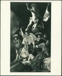 The Resurrection. Caravaggio School. Mr. &amp; Mrs. Charles H. Worcester Collection