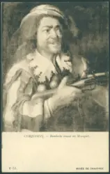 Cerquozzi. - Bamboche tenant un Mousquet.