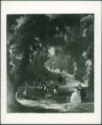 Blind Man's Buff. Claude Lorrain and Pieter van Laer