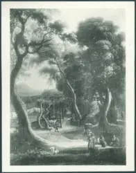 Cerquozzi Michelangelo (Michelangelo delle Bambocciate/ Michelangelo delle Battaglie) - sec. XVII - Scena campestre