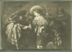 Zingara che legge la mano