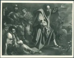 San Paolo che uccide i serpenti
