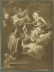 San Norberto riceve dalla Madonna lo scapolare