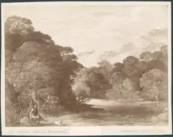Paesaggio con san Giovanni Battista e un agnello