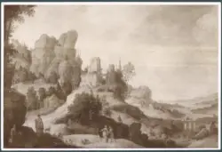 Paesaggio con figure