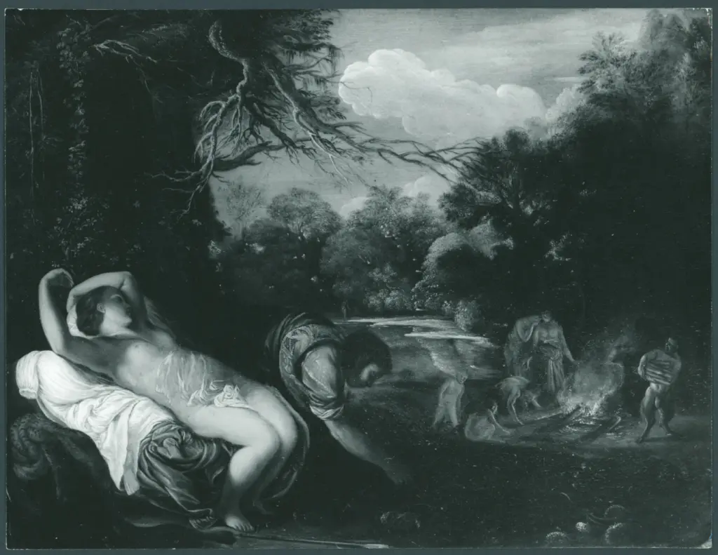 Elsheimer Adam - sec. XVII - Apollo e Coronide
