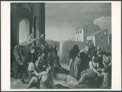 Falcone Aniello - sec. XVII - Scena di elemosina