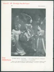 Sacra Famiglia con san Bruno, sant'Elisabetta e angelo portacroce