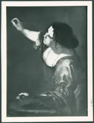 Autoritratto di Artemisia Gentileschi in veste di Allegoria della Pittura