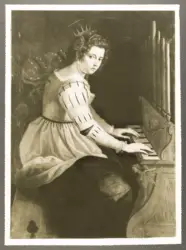 Gentileschi Artemisia (?) - sec. XVII - Santa Cecilia alla spinetta