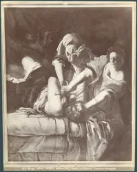 Firenze. Galleria Uffizi. Giuditta ed Oloferne; Artemisia Gentileschi.