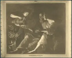 Gentileschi Artemisia; Guerrieri Giovanni Francesco (attribuito) - sec. XVII - Lot e le figlie