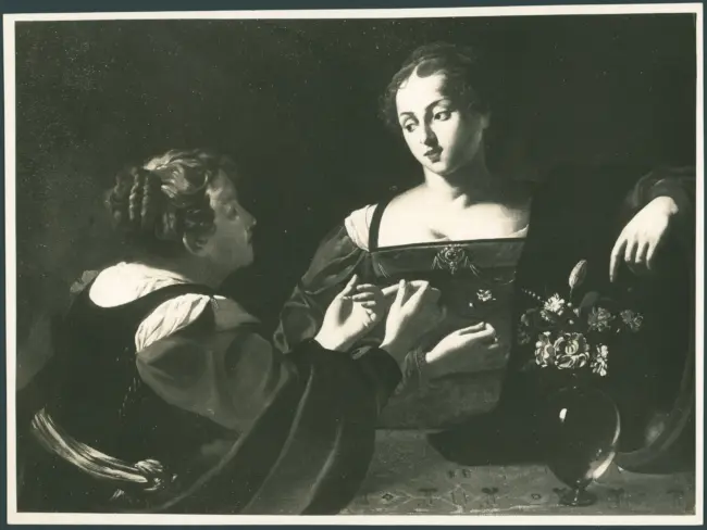 Marta rimprovera Maddalena per la sua vanità