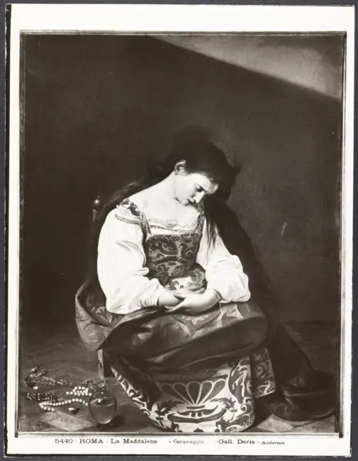 Roma - La Maddalena - Caravaggio -Gall. Doria