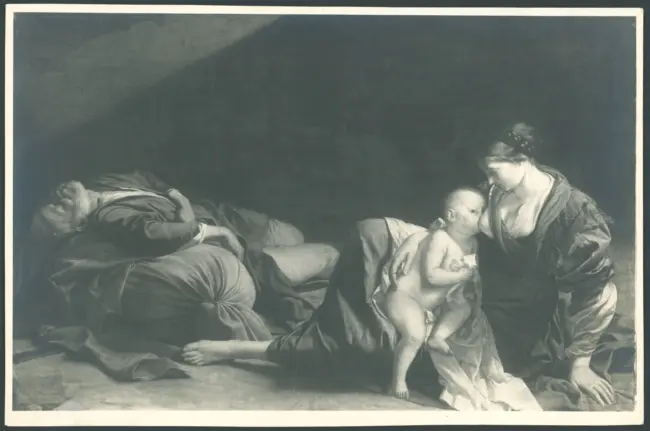 Gentileschi Orazio - sec. XVII - Riposo nella fuga in Egitto