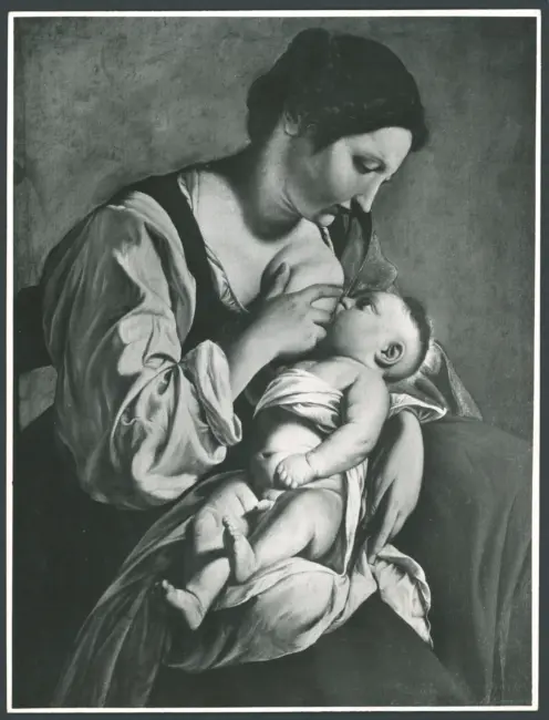 Gentileschi Orazio - sec. XVI/ XVII - Madonna con Bambino