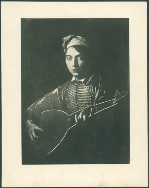 Merisi Michelangelo (Caravaggio) - sec. XVI - Suonatore di liuto