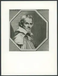 Vorsterman Lucas (inventore) - sec. XVII - Ritratto di Orazio Gentileschi
